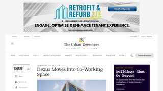 
                            7. Dexus Moves into Co-Working Space - The Urban Developer