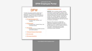 
                            2. DFW Employee Portal