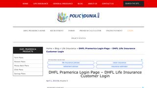 
                            6. DHFL Pramerica Login | DHFL Life Insurance …