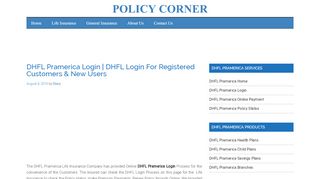 
                            11. DHFL Pramerica Login Steps |DHFL Life …