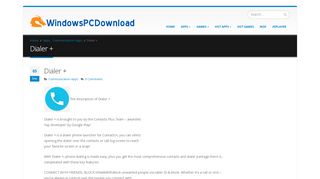 
                            3. Dialer + For PC (Windows 7, 8, 10, XP) Free Download