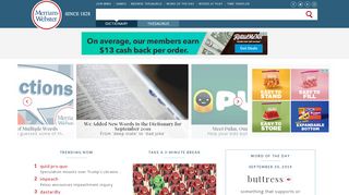 
                            2. Dictionary by Merriam-Webster: America's most-trusted online dictionary