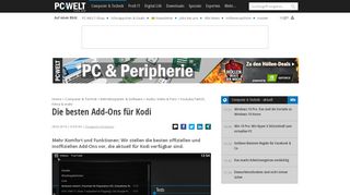 
                            10. Die besten Add-Ons für Kodi - PC-WELT