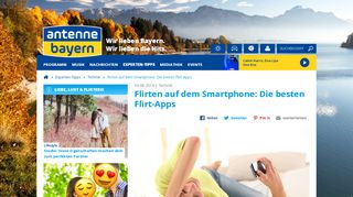 
                            4. Die besten Flirt-Apps - ANTENNE BAYERN