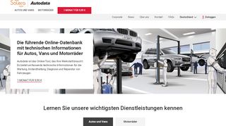 
                            1. Die führende Online-Datenbank mit ... - autodata-group.com