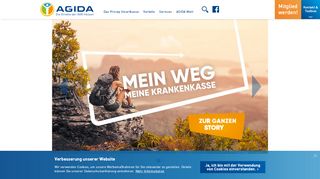 
                            6. Die günstige Online-Krankenkasse für Hessen: AGIDA