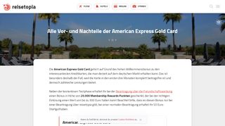 
                            7. Die Vor- und Nachteile der American Express Gold Card ...