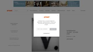 
                            5. Die Welt der Kunst online - Kunst und Design auf artnet