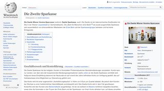 
                            5. Die Zweite Sparkasse – Wikipedia
