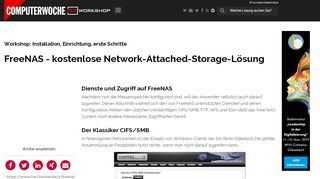 
                            7. Dienste und Zugriff auf FreeNAS - Workshop: Installation ...