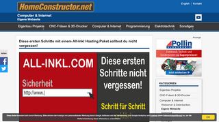 
                            9. Diese ersten Schritte mit einem All-Inkl Hosting Paket solltest ...