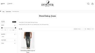 
                            9. Diesel Iakop Jeans - designer-man.co.uk