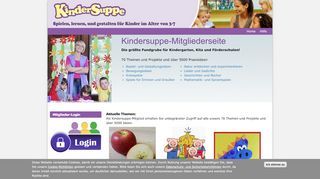 
                            1. Diesen Monat | Kindersuppe ABO