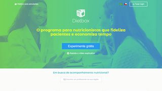 
                            8. Dietbox - Software de nutrição que fideliza pacientes