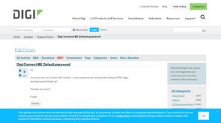 
                            6. Digi Connect ME Default password - Digi Forum