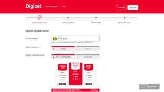 
                            7. Digicel Online Top Up: Send Mobile Recharge Credit Now!