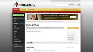 
                            8. DigiOz .NET Portal | HotScripts Portal Systems