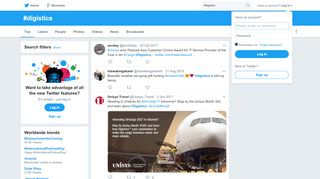 
                            4. #digistics hashtag on Twitter
