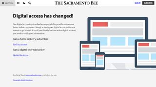 
                            3. Digital access has changed! | The Sacramento Bee