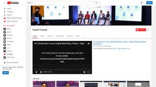 
                            9. Digital Deepak - YouTube