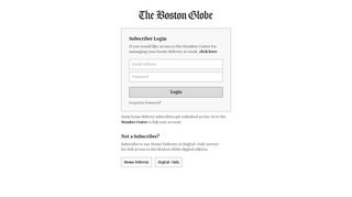 
                            2. Digital Edition Log In - Boston Globe