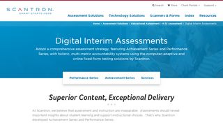 
                            5. Digital Interim Assessments | Scantron