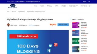 
                            11. Digital Marketing - 100 Days Blogging Course by Deepak ...