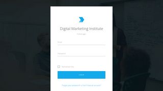 
                            3. Digital Marketing Institute Portal | Auth