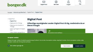 
                            11. Digital Post - borger.dk
