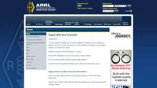 
                            2. Digital QST Now Available - ARRL