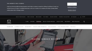 
                            1. Digital Service Record and Certificate | Mazda UK