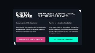 
                            2. Digital Theatre