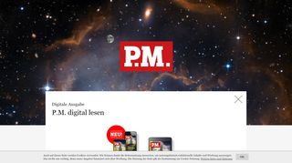 
                            4. Digitale Ausgabe: P.M. digital lesen - [P.M. MAGAZIN]