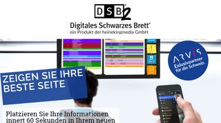 
                            3. Digitales Schwarzes Brett - Arvis ist Exklusivpartner …