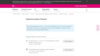 
                            2. Digitalisierungsbox Standard | Telekom Hilfe