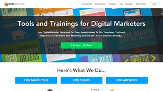 
                            1. DigitalMarketer | Marketing Tools & Training