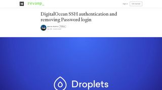 
                            7. DigitalOcean SSH authentication and removing Password login