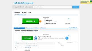 
                            4. dimp.tiens.com at WI. Distributor Information Management ...