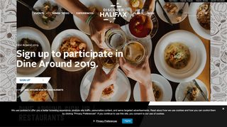 
                            5. Dine Around Sign Up | Restaurants | Discover Halifax