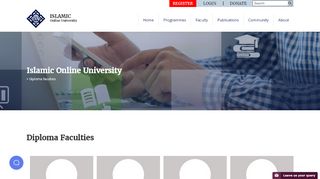 
                            8. Diploma Faculties | Islamic Online University