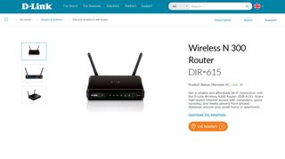 
                            2. DIR-615 Wireless N 300 Router | D-Link UK