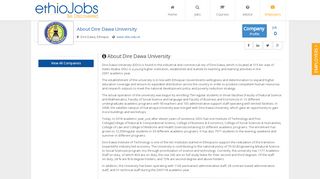 
                            7. Dire Dawa University Vacancies and Jobs in Ethiopia ...