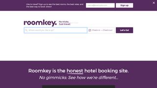 
                            2. Direct Hotel Booking with Transparent Pricing | Roomkey