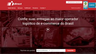 
                            3. Direct - O maior operador logístico de e-commerce do Brasil