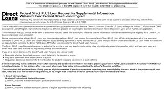 
                            4. Direct PLUS Loan Application - Student Loans