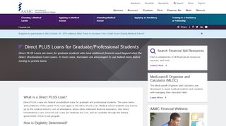 
                            9. Direct PLUS Loans for Graduate/Professional …