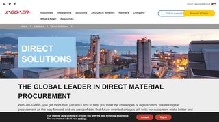 
                            7. Direct Solutions - JAGGAER Procurement Platform