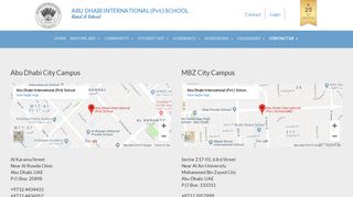 
                            8. Directions To AIS | Abu Dhabi International (Pvt.) School