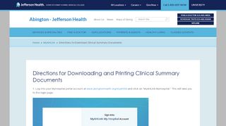 
                            2. Directions to Download Clinical Summary Documents ...