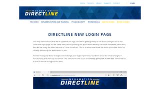 
                            3. DIRECTLINE NEW LOGIN PAGE - Megamation